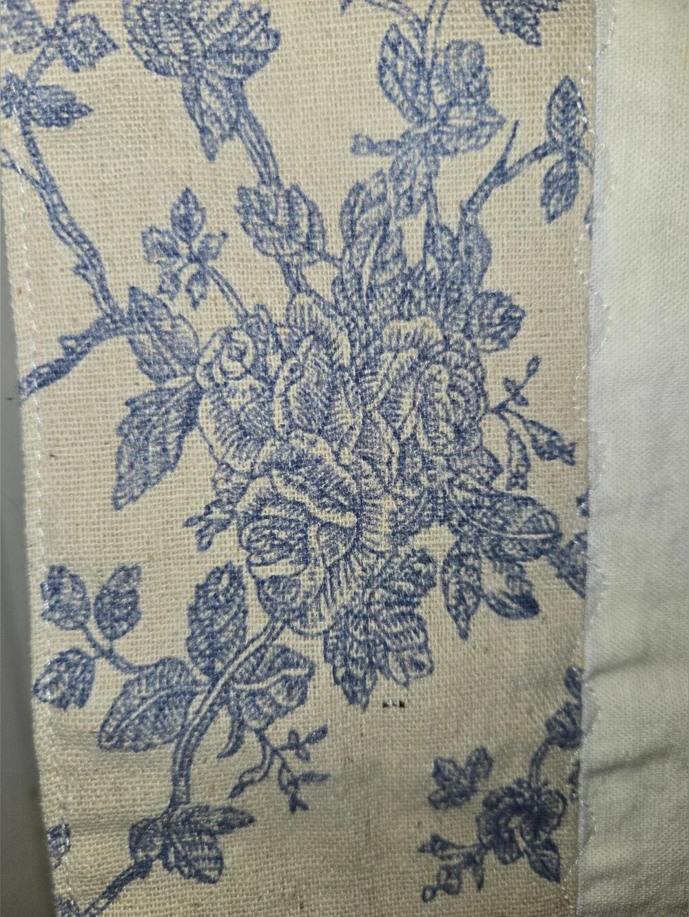 Vintage French Country Reversible Fabric Placemats Set of 2 Tea & Silverware Pri